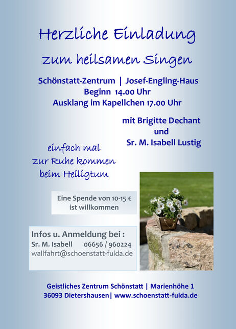 Heilsames Singen 2025 B Heilsames Singen 2025 B